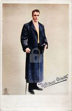 Copia postal de actor de teatro William Gillette (coloreada)