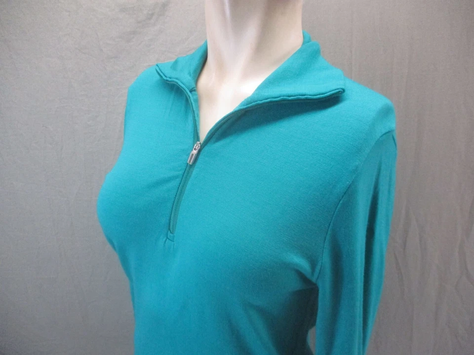 Женский спортивный пуловер ICEBREAKER MERINO 260 размер M синий мериносовая шерстяная смесь 225 - Изображение 4 из 4