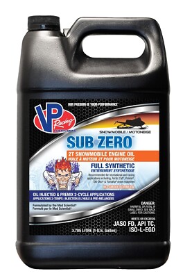 VP Racing Sub-Zero Syn 2T Snowmobile Oil VP7110004