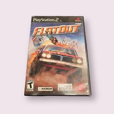 FlatOut (Sony PlayStation 2, 2005) PS2 Case And Disc Tested Working