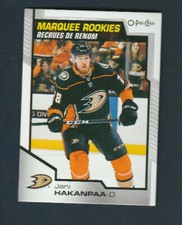 2020-21 OPC O-PEE-CHEE Marquee Rookies # 523 Jani Hakanpaa