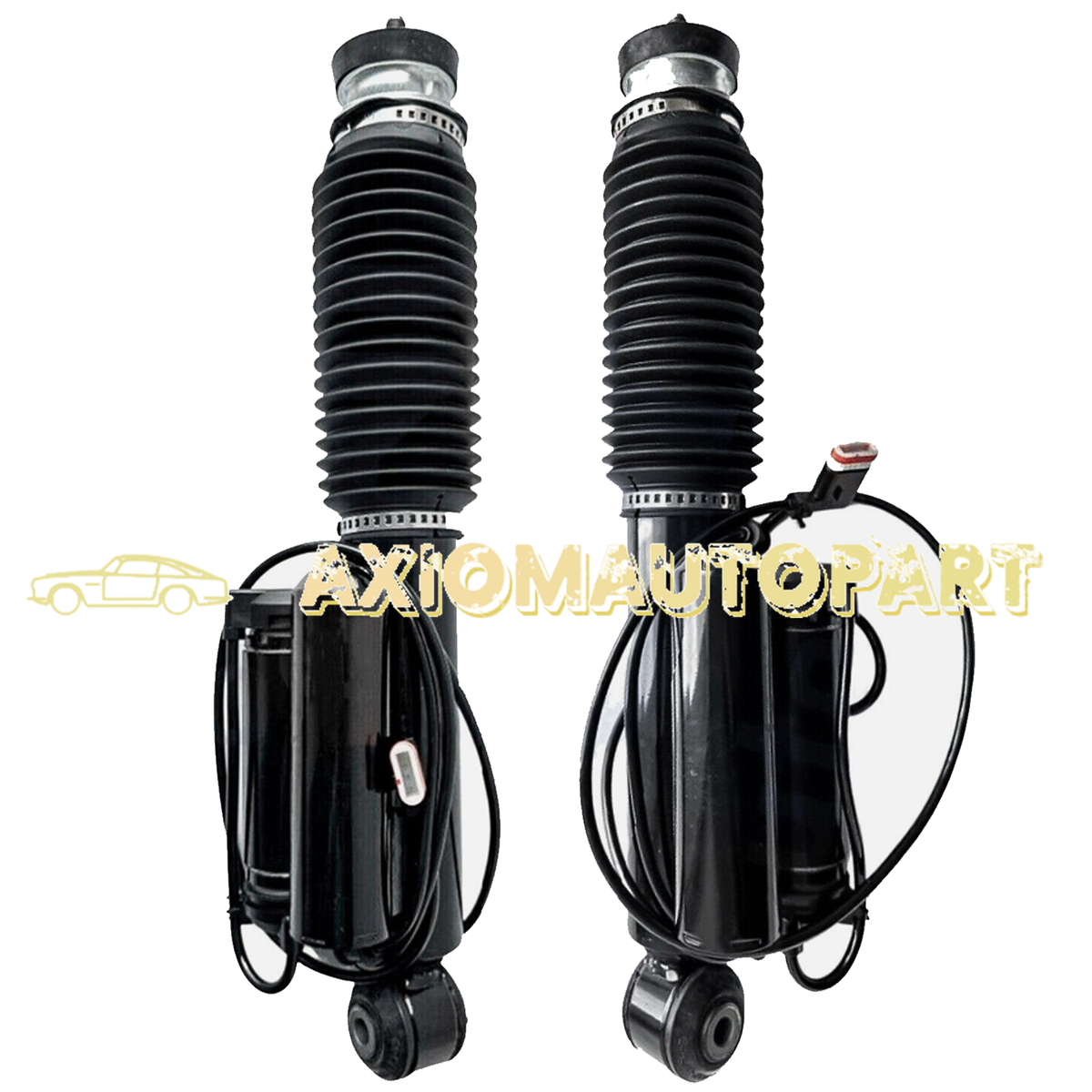 2X Rear Shock Absorbers w/ADS For Mercedes S211 E350 E500 4Matic