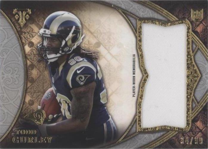 2015 Topps Triple Threads Todd Gurley II #TTRJR-TGU - 1 of 2