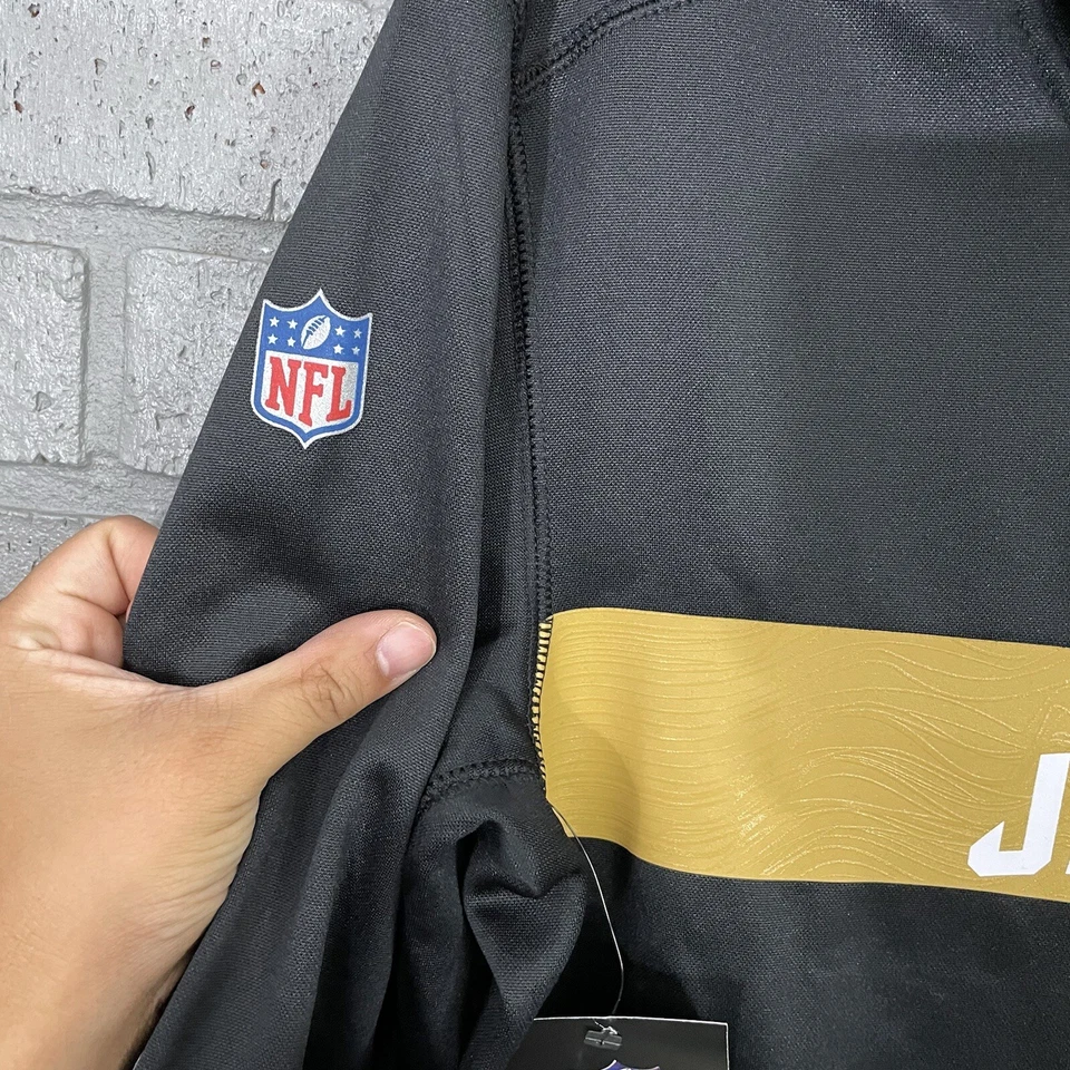 $60 Youth Sz XL Nike Jacksonville Jaguars On Field Therma Pullover Hoodie 18-20 - Image 4 of 4