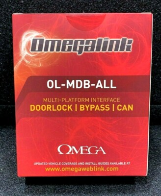 Omegalink OL-MDB-ALL Doorlock Bypass CANBUS Interface Module, iData ADS AL-CA 