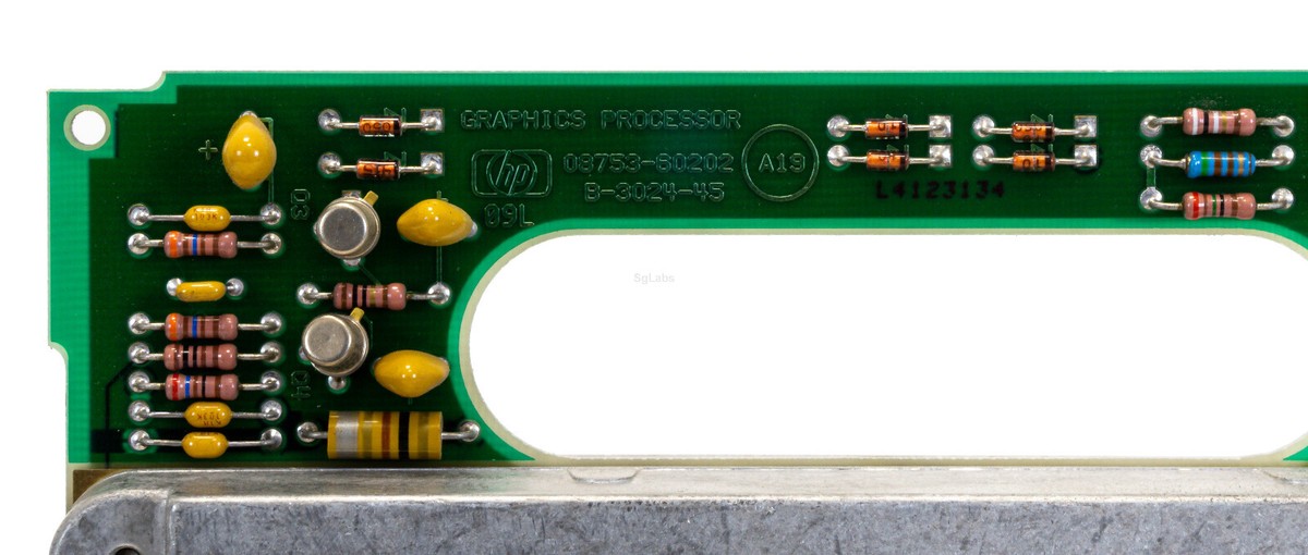 HP Agilent 08753-60202 Graphics Processor from 8752A A19 8753C | eBay