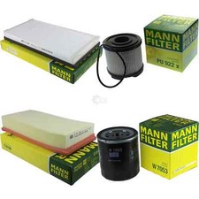 MANN-FILTER Inspektionspaket Filtersatz für Peugeot 406 Break 2.0 HDi 110