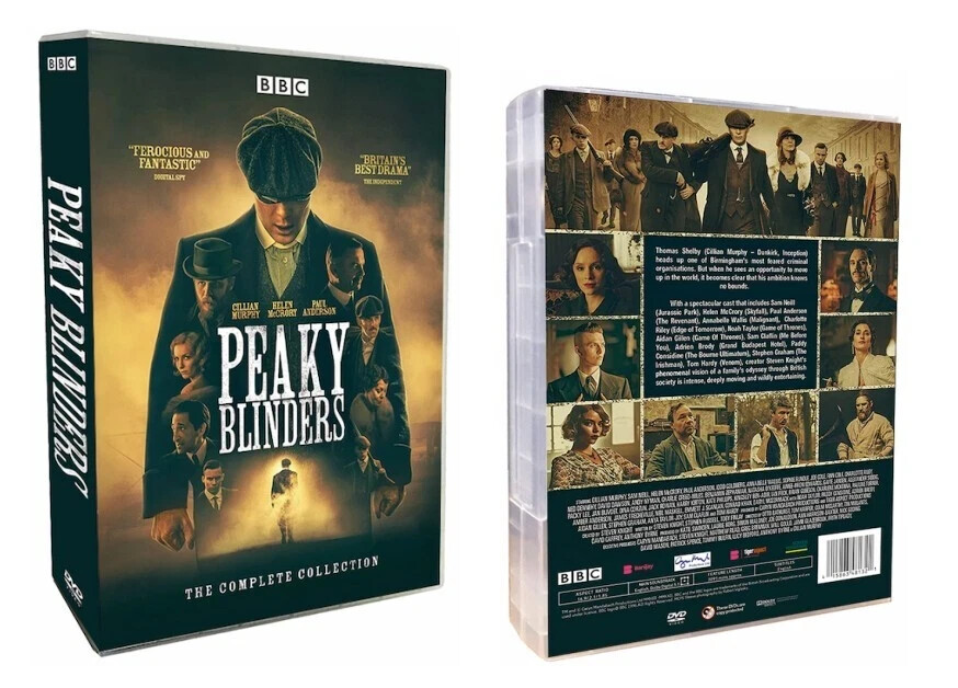 Peaky Blinders The Complete Series Season 1-6【DVD,12-Disc,Box set】US ...