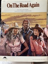 G 1980 WILLIE NELSON sheet music ON THE ROAD AGAIN