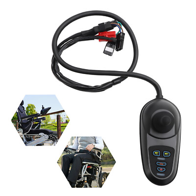 4 Key Wheelchair Joystick Controller Electric Wheelchair Universal Joystick 24V