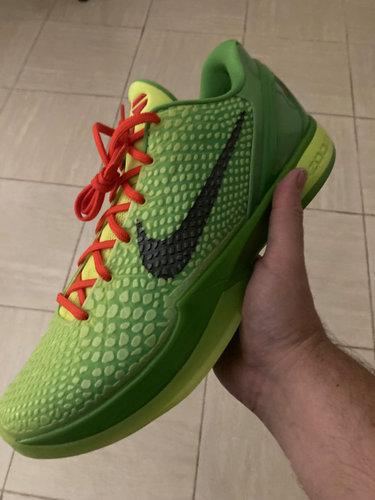 Size 14 - Nike Zoom Kobe 6 Protro Low Grinch for sale online | eBay