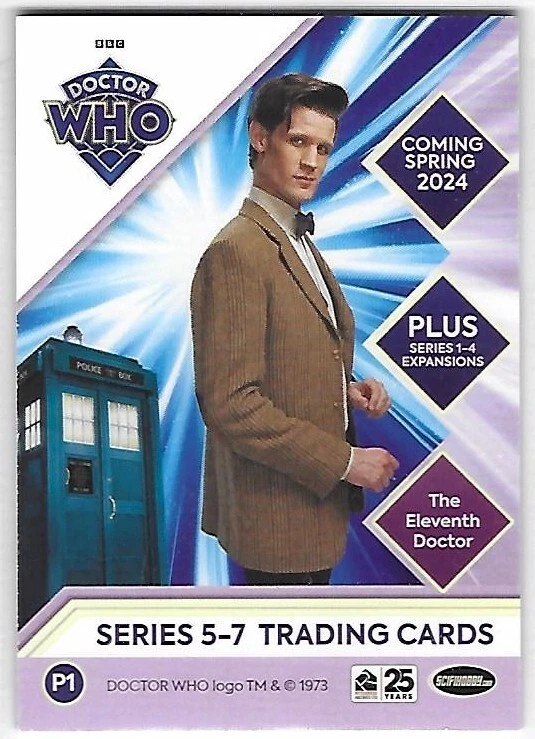 Doctor Who Seasons 5A 7 - P1 Promo Card - General Liberación - Dr Who 2024 - Imagen 3 de 3