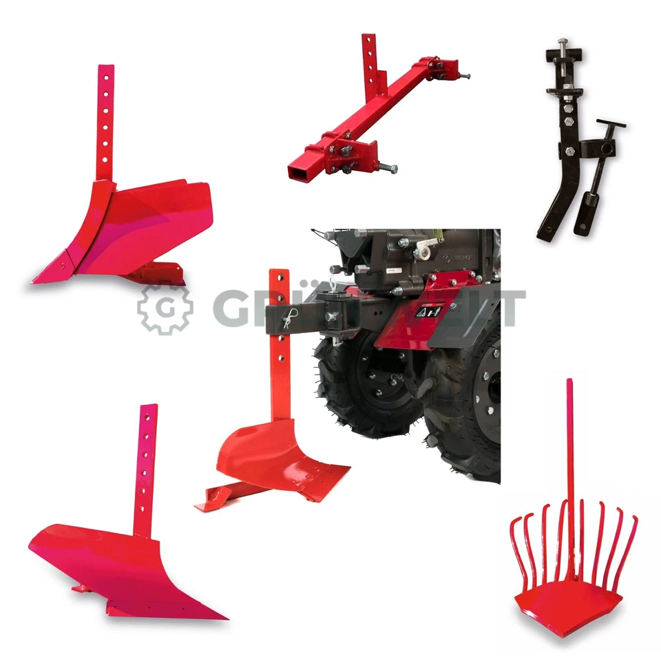 Anbaugeräte Motorhacke Mini-Traktor kupplung Kartoffelroder Häufelkörper Pflug