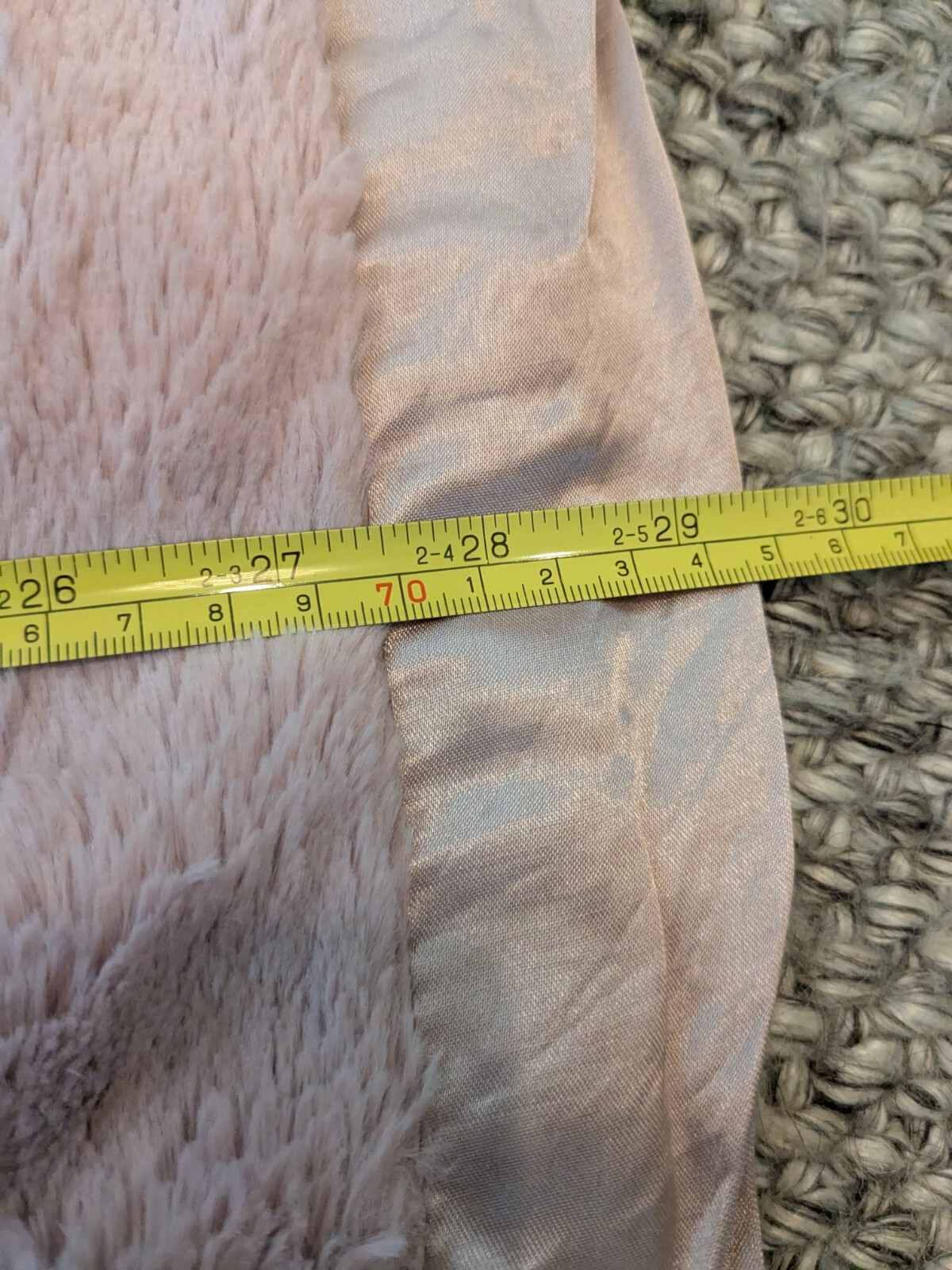 Little Giraffe Pink White Baby Love Blanket Lovey Luxe Satin Trim 30x34