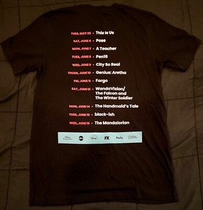 DISNEY FYC DRIVE-IN T-SHIRT Mandalorian Wandavision Pen15 Pose brand new swag