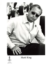 Mark King 1990s Band Photo 8x10 MSO Media Portrait Music Agency  *P58b