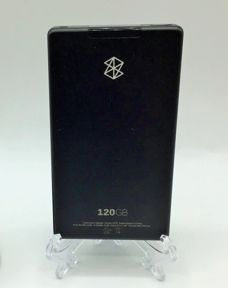 Microsoft Zune 120 GB A1376 Video MP3 Player - Black (H3A-00001) - Image 2 of 2