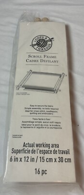 New Loops & Threads Scroll Frame 6  X 12  Working Area 