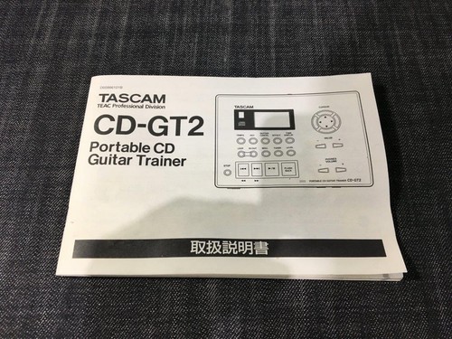 (NEU) TASCAM CD-GT2 Tragbarer CD Gitarrentrainer aus Japan in gutem Zustand - Bild 7 von 9