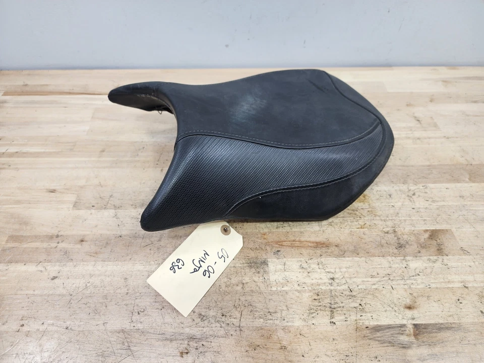 Cojín del conductor del asiento delantero Kawasaki Ninja ZX6R ZX636 2005-2006 OEM Foto 3 de 4
