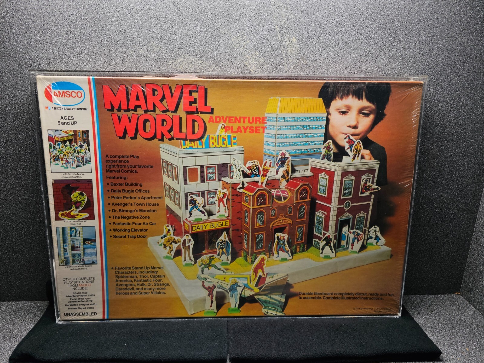 1975 Amsco Marvel World Adventure Playset HOLY GRAIL CAS Graded 82.3 eBay
