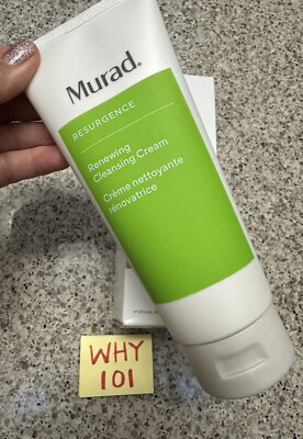 MURAD RESURGENCE Renewing Cleansing Cream Cleanser 6.75oz/200mL FULL SZ SEAL $45