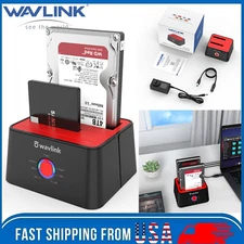 2.5/3.5" HDD/SSD External Hard Drive Enclosure External Drive Case USB to SATA 