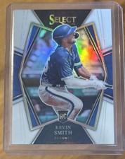 2022 Select Kevin Smith Premier Level Rookie White Prizm #1/50 Oakland RC SP