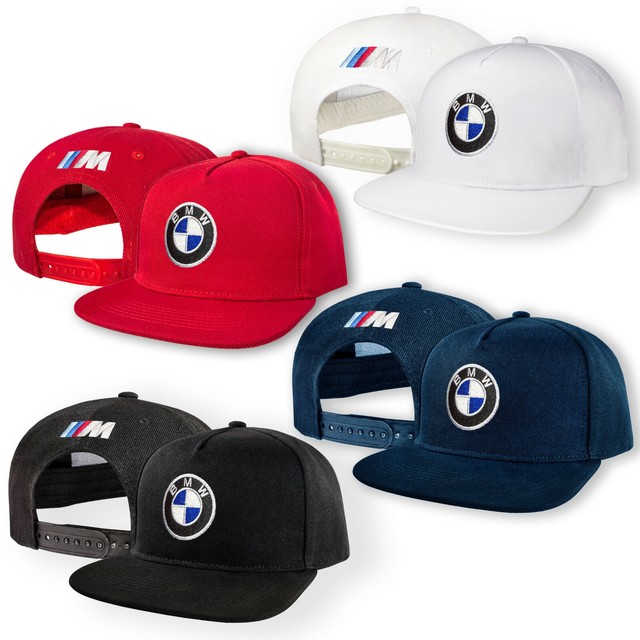 BMW M Power 5 Panel Baseball Cap Embroidered Auto Moto Snapback Mens ...