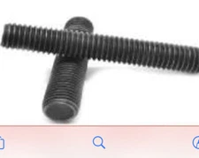 5 Pack 4140 Steel Threaded Rod, Grade B7, RH, 1/2-13 x 39"  NIKATTO USA STOCK