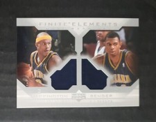 2003 Upper Deck Finite #FE6   Harrington #3 / Bender # 24 Warm up Jerseys Card