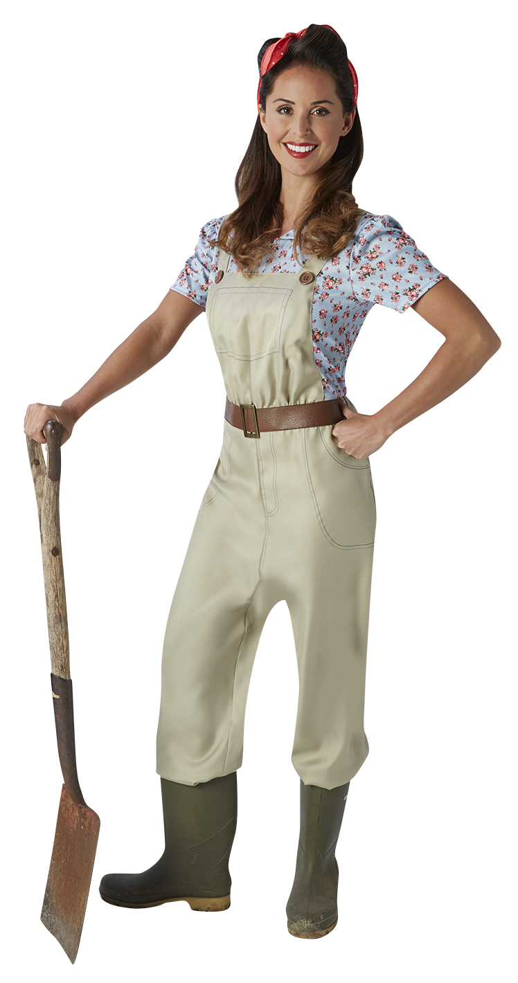 Ladies WW2 Land Girl Costume eBay