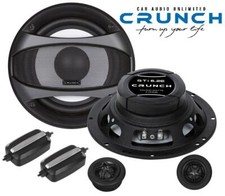 Crunch GTI6.2E 16.5cm (6.5") 2-Way Component System Speakers 200 Watts