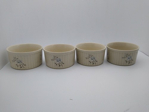 Set of 4 SouthHampton Stoneware Collection 4" Ramekin Dish - Picture 4 of 8