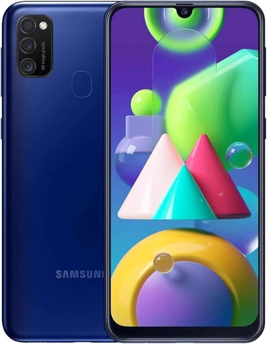 Samsung Galaxy M21 64GB Android Smart Phone Blue 4GB RAM 6.4" 4G NFC Unlocked
