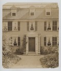 Vintage 1910-20s Doorway of Historic Quincy Mansion Quincy MA Built 1635 Photo — photo 1