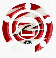 Tankdeckel Tcy 01 3D Yamaha - R Rot - Tankschutzaufkleber