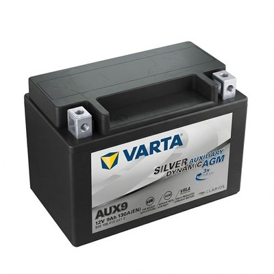 Varta Silver Dynamic Auxiliary AGM AUX9 Stützbatterie 509 106 013 wartungsfrei