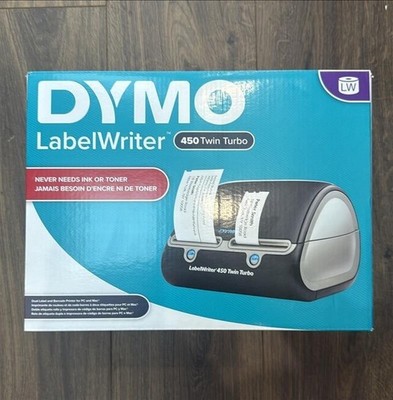 Brand New DYMO Label Writer 450 Twin Turbo Direct Thermal Label Printer