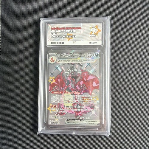 ACE 9 Pokémon TCG Charizard EX SVP Black Star Promo 074 Paldean Fates 2024 En