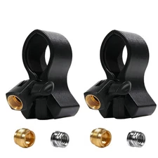 2 PCS Large Microphone Clip Adjustable Mic Holder for 1.26-2.3-inch Mics