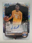 2025-26 Bowman Chrome Jaida Civil 1st Bowman Speckle Refractor Auto # 264/299