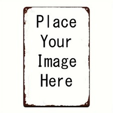 Customizable 8x12 inch Vintage Metal Sign, iron Wall Decor, Durable Home Decor √