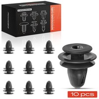 Frankberg 10X NYLON-CLIP Schwarz TÜRverkleidung Passend FüR Honda Civic CR-V CRX