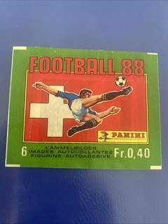 Pochette Packet Bustina Panini Original Football 88 Switzerland Suisse🇨🇭