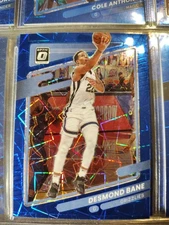 2021-22 Panini Donruss Optic - Desmond Bane #50 Blue Velocity Prizm