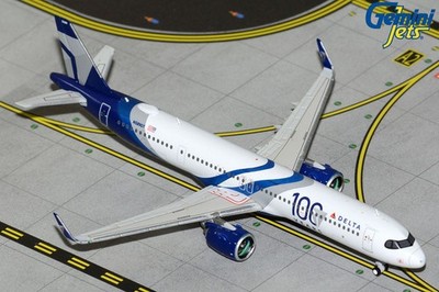Delta Air Lines A321neo N589DT ''100 Years'' GJDAL2334 Scale 1:400