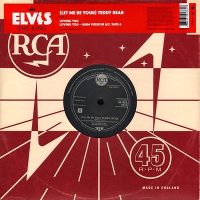 Elvis Presley - (Let Me Be Your) Teddy Bear Single Ltd Ed 2007 Sony Mint Sealed