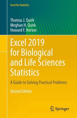 Thomas J. Quirk (u. a.) | Excel 2019 for Biological and Life Sciences Statistics