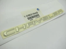 NEW GENUINE OEM 4805184AB REAR Trunk Lid Emblem Badge Nameplate For Mopar